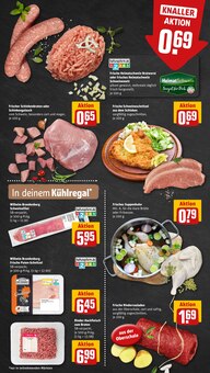 Schweinefleisch im REWE Prospekt "Dein Markt" mit 30 Seiten (Mülheim (Ruhr))
