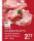 Zarte Kalbskoteletts im Angebot bei EDEKA in Bottrop Zarte Kalbskoteletts Angebote von KDX bei EDEKA Bottrop für 2,77 €