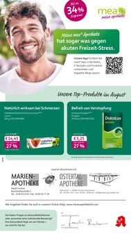 Aktueller mea - meine apotheke Prospekt für Rückweiler und Ungebung, Seiten zum blättern mea - meine apotheke Prospekt Unsere August-Angebote mit Seiten in Rückweiler und Umgebung