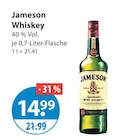 Whiskey im V-Markt Prospekt Whiskey von Jameson im aktuellen V-Markt Prospekt für 14,99 €