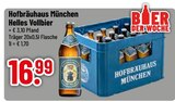Helles Vollbier von Hofbräuhaus München im aktuellen Trinkgut Prospekt für 16,99 €