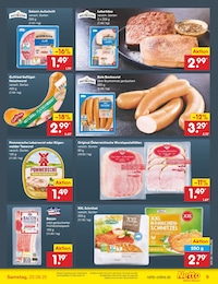 Leberkäse Angebot im aktuellen Netto Marken-Discount Prospekt auf Seite 9