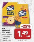 Bake Rolls Knoblauch Angebote von TUC bei combi Hannover für 1,49 €