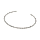 Bracelet jonc en argent rhodié texturé à 53,00 € dans le catalogue E.Leclerc