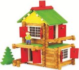 Chalet en bois 135 pièces - JEUJURA en promo chez La Grande Récré Chalet en bois 135 pièces - JEUJURA dans le catalogue La Grande Récré