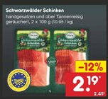 Schwarzwälder Schinken Angebote bei Netto Marken-Discount Wolfenbüttel für 2,19 €