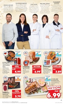 Schweinebauch Angebot im Kaufland Prospekt, gültig von 11.09.2025 bis 17.09.2025 Schweinebauch Angebot im aktuellen Kaufland Prospekt auf Seite 21