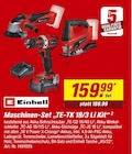 Maschinen-Set TE-TK 18/3 Li Kit Angebote von Einhell bei toom Baumarkt Schwerin für 159,99 €
