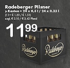 Pilsner im Angebot bei TOP Getränke in Düsseldorf Pilsner Angebote von Radeberger bei TOP Getränke Düsseldorf für 11,99 €