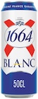 Bière Blanche - 1664 - Colruyt à Nancy Bière Blanche - 1664 en promo chez Colruyt Nancy à 1,12 €