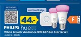 White & Color Ambiance Starterset Angebote von PHILIPS hue bei EURONICS Bergkamen für 44,00 €