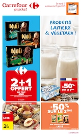 Catalogue Supermarchés Carrefour Market en cours à Fayence et alentours, "PRODUITS LAITIERS & VÉGÉTAUX !", 14 pages, 17/06/2025 - 29/06/2025