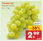 Trauben hell Angebote bei Netto Marken-Discount Salzgitter für 2,99 €