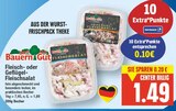 Fleisch- oder Geflügel-Fleischsalat von Bauern Gut im aktuellen E center Prospekt