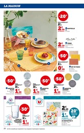 Offre Assiette Plate dans le catalogue Hyper U du moment à la page 20