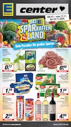 Supermarkt Prospekt von E center Legden E center Prospekt: "Aktuelle Angebote", 19 Seiten, 17.11.2025 - 22.11.2025