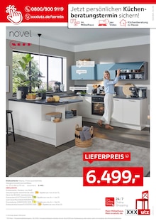 Küche im XXXLutz Möbelhäuser Prospekt "NR.1 BEI KÜCHEN" mit 20 Seiten (Regensburg)