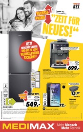 Aktueller MEDIMAX Elektromarkt Prospekt in Dinslaken und Umgebung, "ZEIT FÜR NEUES!" mit 8 Seiten, 20.06.2025 - 27.06.2025