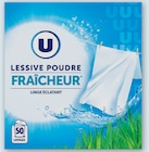 Lessive en poudre parfum fraîcheur - U - Hyper U à Liévin Lessive en poudre parfum fraîcheur - U en promo chez Hyper U Liévin à 4,84 €