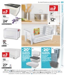Prix et réduction Meuble dans le prospectus Carrefour en cours Offre Meuble dans le catalogue Carrefour du moment à la page 73