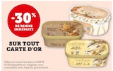 -30% de remise immédiate sur tout Carte d'Or à Super U dans Héricourt-en-Caux -30% de remise immédiate sur tout Carte d'Or à Super U dans Héricourt-en-Caux