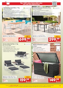 Gartensitzmöbel im Netto Marken-Discount Prospekt "netto-online.de - Exklusive Angebote" mit 36 Seiten (Bonn)