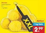 Netto Marken-Discount - Zitronen Angebot im Prospekt Zitronen bei Netto Marken-Discount im Prospekt "" für 2,99 €