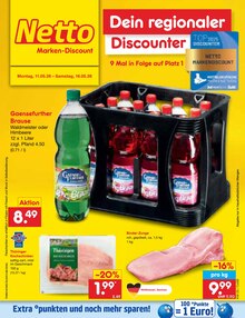 Rindfleisch im Netto Marken-Discount Prospekt "Aktuelle Angebote" mit 65 Seiten (Halle (Saale))