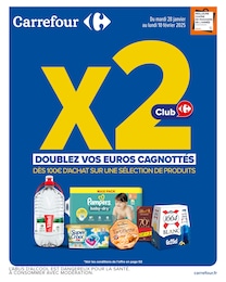 Catalogue Carrefour en cours à Pontaumur et aux alentours : «Carrefour» avec 94 pages, valable du 28/01/2025 au 10/02/2025