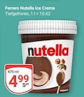 Nutella Ice Creme Angebote von Ferrero bei GLOBUS Nettetal für 4,99 €