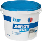 Uniflott Finish Spachtelmasse von Knauf im aktuellen Globus-Baumarkt Prospekt