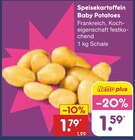 Speisekartoffeln Baby Potatoes Angebote bei Netto Marken-Discount Löhne für 1,59 €