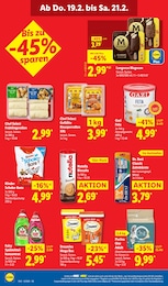 Lidl Nutella im Prospekt 