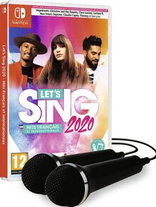 Jeu switch let’s sing 2020 + 2 micros - Géant Casino à Boulogne-Billancourt Jeu switch let’s sing 2020 + 2 micros en promo chez Géant Casino Boulogne-Billancourt à 49,90 €