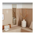Miroir rectangulaire bois beige Natural wood, l.30 x H.120 cm - Leroy Merlin à Issy-les-Moulineaux Miroir rectangulaire bois beige Natural wood, l.30 x H.120 cm en promo chez Leroy Merlin Issy-les-Moulineaux à 16,90 €