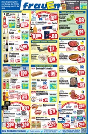 Frischemarkt Frauen Supermarkt Prospekt der aktuellen Woche mit 2 Seiten, gültig von 18.05.2026 bis 23.05.2026, in Nortorf und Umgebung Aktueller Frischemarkt Frauen Supermarkt Prospekt in Nortorf und Umgebung, "Top Angebote" mit 2 Seiten, 18.05.2026 - 23.05.2026