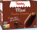 Maxi Bâtonnets glacés double chocolat - NETTO en promo chez Netto Maxi Bâtonnets glacés double chocolat - NETTO dans le catalogue Netto