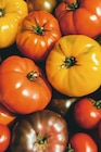 TOMATES CÔTELÉES ROUGES, JAUNES, NOIRES OU ALLONGÉES COEUR à Auchan Hypermarché dans Semécourt TOMATES CÔTELÉES ROUGES, JAUNES, NOIRES OU ALLONGÉES COEUR à Auchan Hypermarché dans Semécourt
