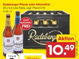 Aktuelles Pilsner oder Alkoholfrei Angebot bei Netto Marken-Discount in Halberstadt ab 10,49 €