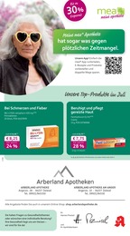 Aktueller mea - meine apotheke Apotheken Prospekt für Zwiesel: Unsere Juli-Angebote mit 4} Seiten, 01.07.2025 - 31.07.2025