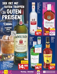 Gin Angebot im aktuellen Netto Marken-Discount Prospekt auf Seite 22