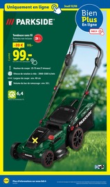 Tondeuse À Gazon Électrique Angebote im Prospekt "Fan de l'été" von Lidl Tondeuse À Gazon Électrique Angebote im Prospekt "Fan de l'été" von Lidl auf Seite 38