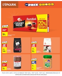 Prix et réduction Café Grains dans le prospectus Carrefour Market en cours Offre Café Grains dans le catalogue Carrefour Market du moment à la page 8