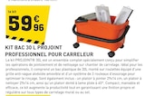 Kit Bac 30 L Professionnel pour Carreleur à Tout Faire dans Saint-Sauvy Kit Bac 30 L Professionnel pour Carreleur à Tout Faire dans Saint-Sauvy