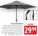 Sonnenschirm im Angebot bei E center in Filderstadt Sonnenschirm Angebote bei E center Filderstadt für 29,99 €