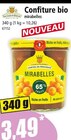 Confiture bio mirabelles - Les Comtes de Provence dans le catalogue Norma