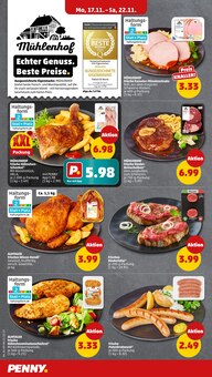 Hähnchen im aktuellen Penny Prospekt (Jena) Hähnchen im Penny Prospekt "Wer günstig will, muss Penny." mit 46 Seiten (Jena)