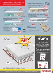 Aktueller Möbelzentrum Pforzheim Prospekt mit Lattenrost, "WSV Teil 2", Seite 9