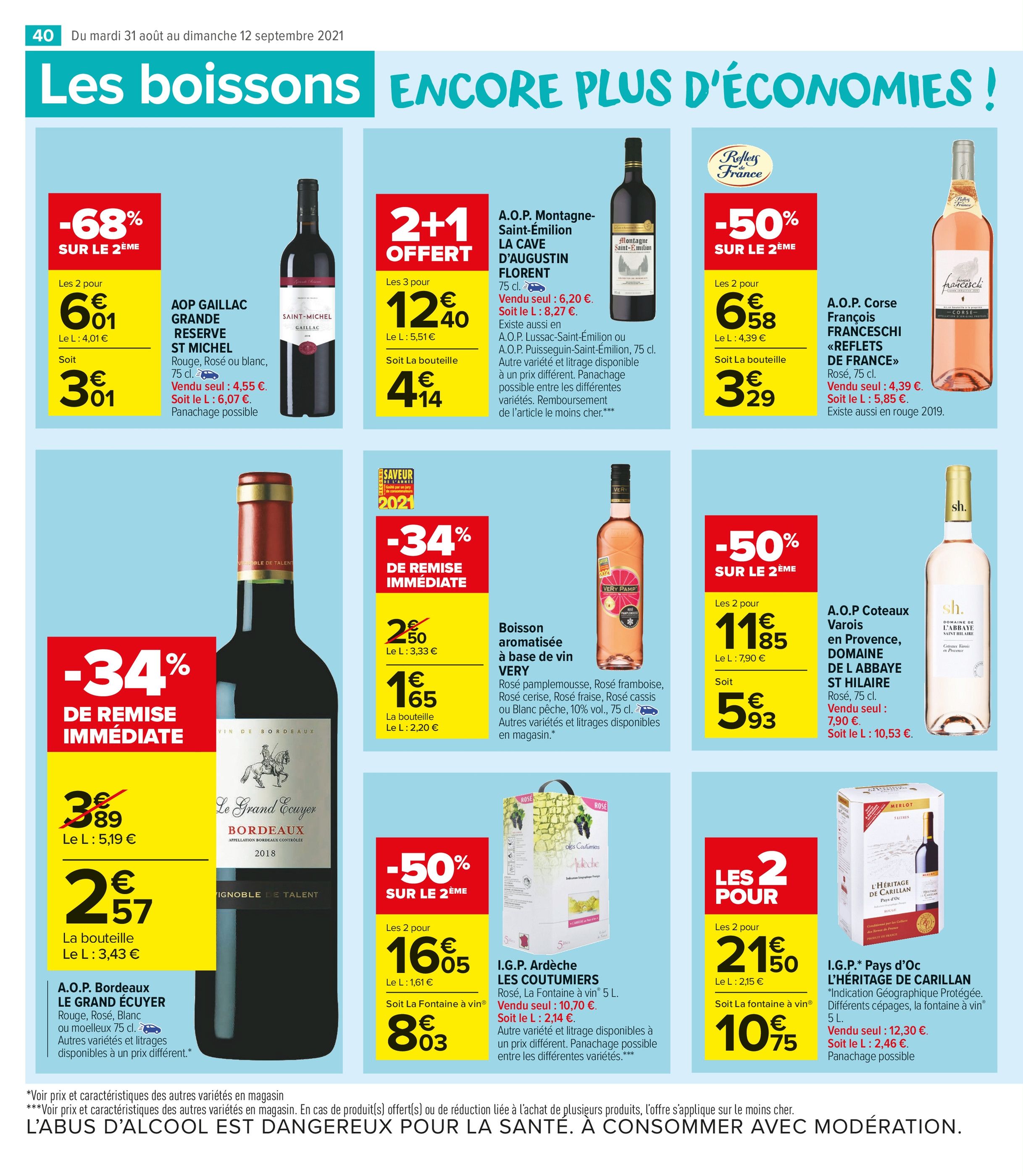 Foire Aux Vins Carrefour Market - Promo et prix dans le catalogue du moment
