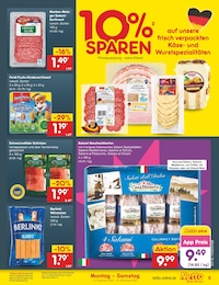 Wurst Angebot im aktuellen Netto Marken-Discount Prospekt auf Seite 9